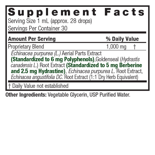 Natures Answer - Echinacea & Goldenseal - RealLifeHealing