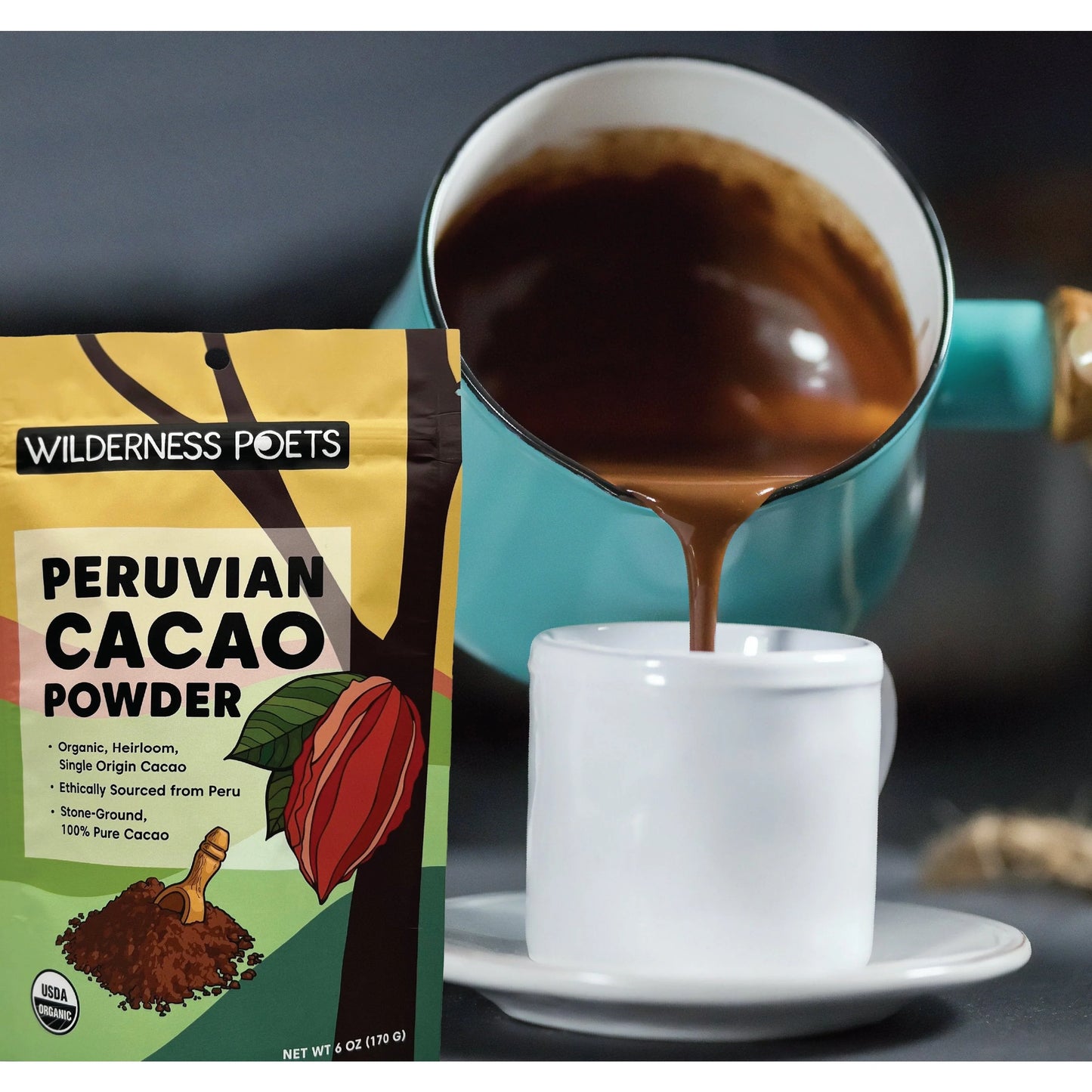 Wilderness Poets - Cacao Powder - RealLifeHealing