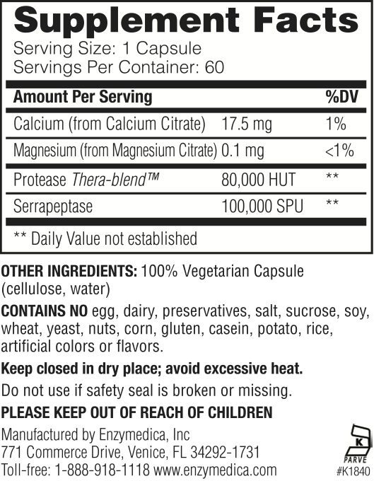 ENZYMEDICA - SerraGold - RealLifeHealing