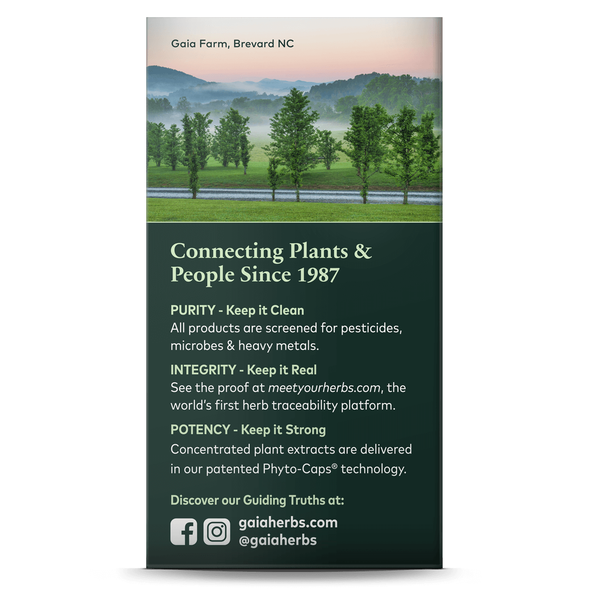 Gaia Herbs - Holy Basil Leaf - RealLifeHealing