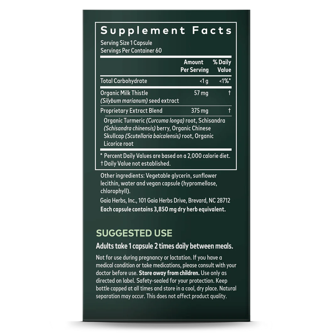 Gaia Herbs - Liver Health - RealLifeHealing