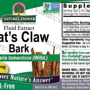 Natures Answer - Cats Claw - RealLifeHealing