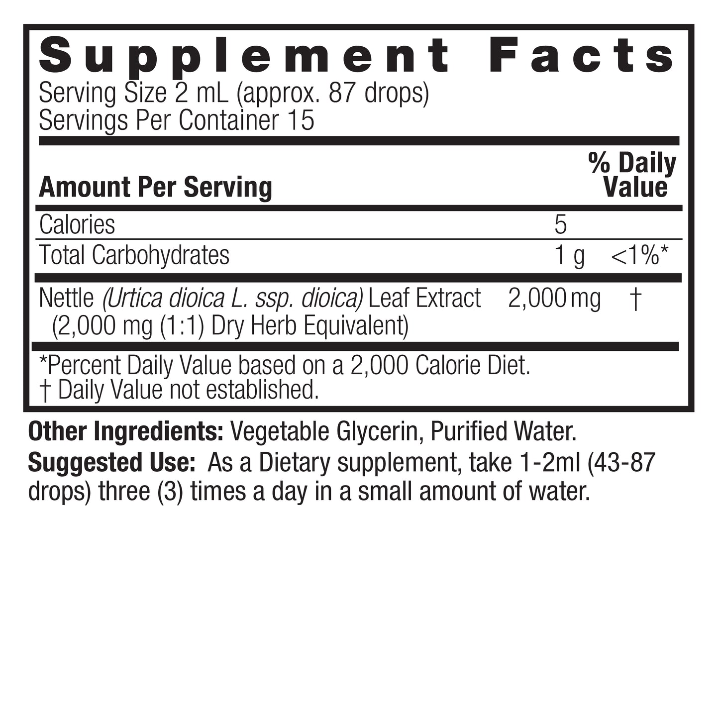 Natures Answer - Nettle - RealLifeHealing