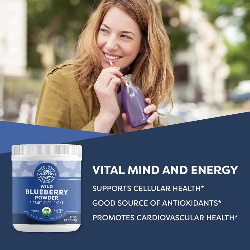 Vimergy Organic Wild Blueberry Powder - RealLifeHealing