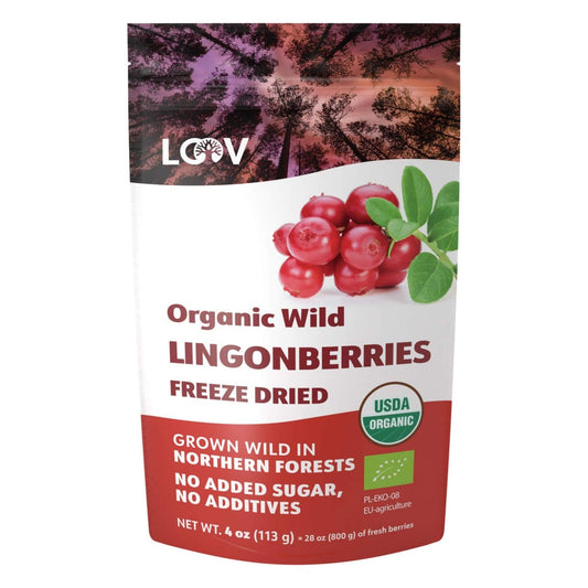LOOV Wild Lingonberry Freeze Dry - RealLifeHealing