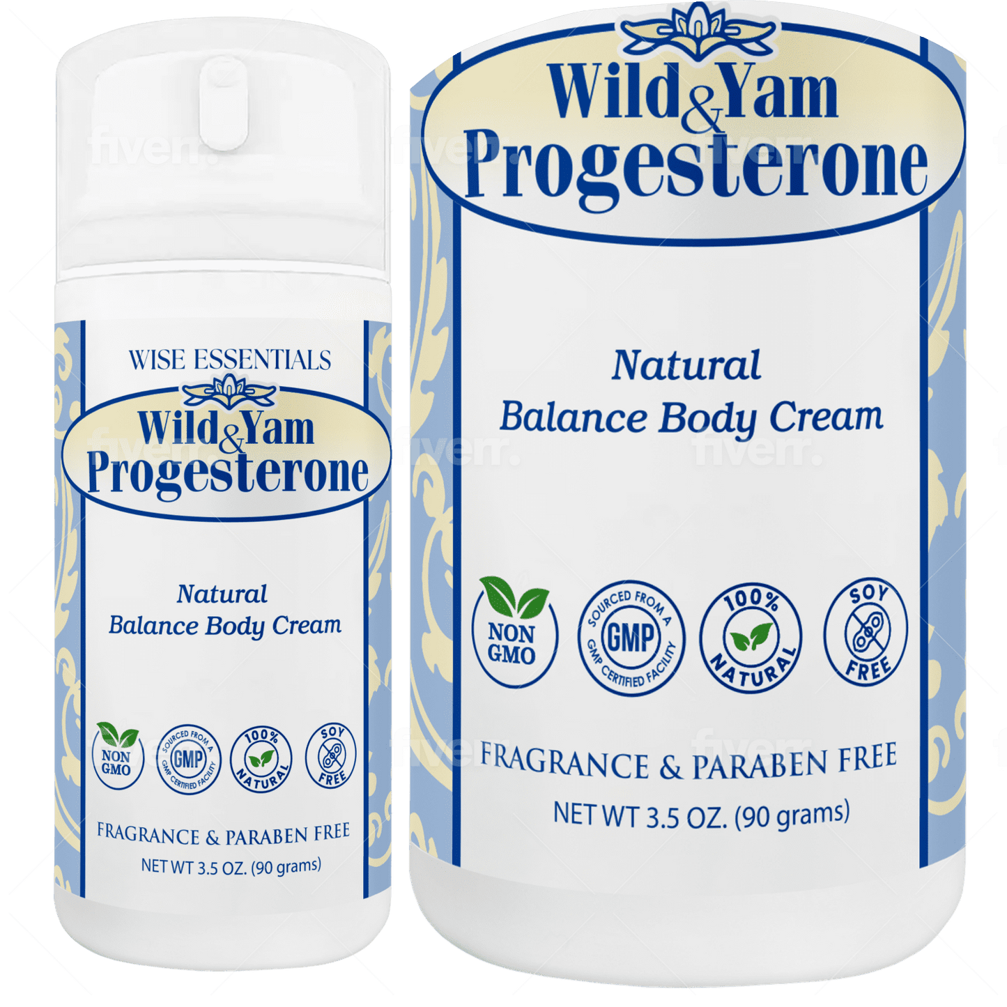 Wise Essentials - Bioidentical Progesterone and Wild Yam Balance Cream 3.5 oz