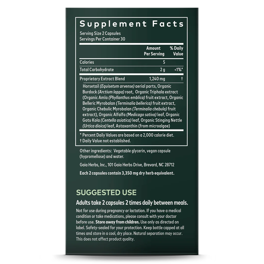 Gaia Herbs - Hair Skin & Nail support - RealLifeHealing