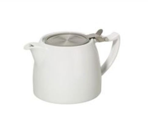 TEA - White Porcelain Teapot