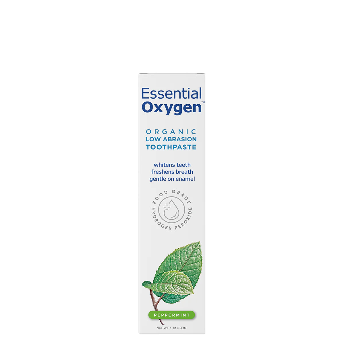 Essential Oxygen - BR Organic Toothpaste- Peppermint