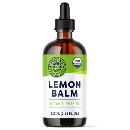 Vimergy Organic Lemon Balm Liquid - RealLifeHealing