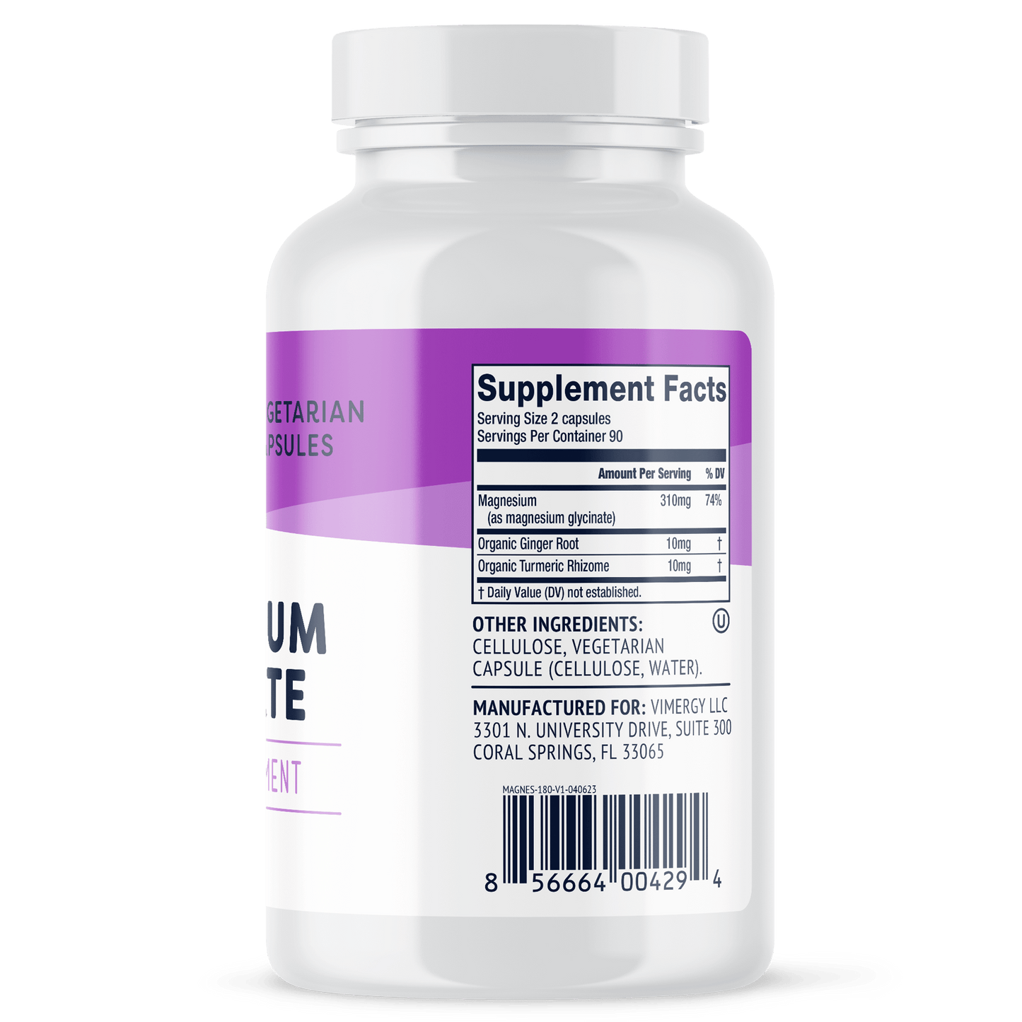 Vimergy Magnesium Glycinate Capsules