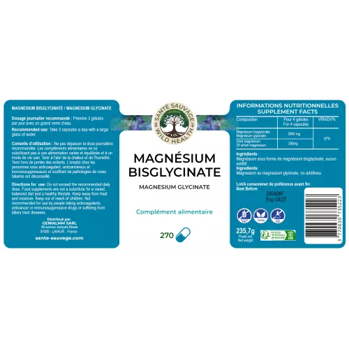 Wild Health - Magnesium Glycinate