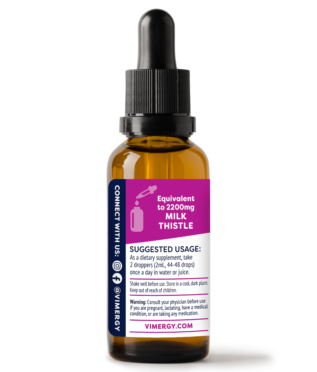 Vimergy Organic Milk Thistle Liquid - RealLifeHealing