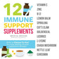 12 immune support supplements