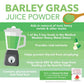 Barley Grass Juice Powder Benefits Medical Medium