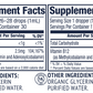 Vimergy B12 Liquid Supplement Facts