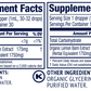 Vimergy Lemon Balm Liquid Supplement Facts